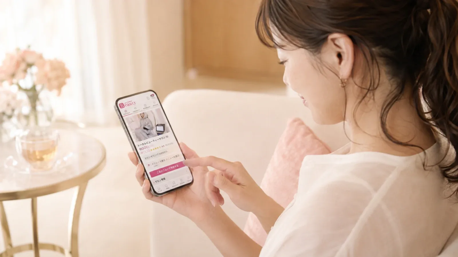 ご予約・お問い合わせページのイメージ